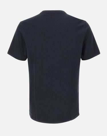 BOSS T-shirt in cotone slub-yarn con dettaglio logo BLUE Uomo 