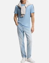 BOSS T-shirt "Tales" Light Blue Uomo 