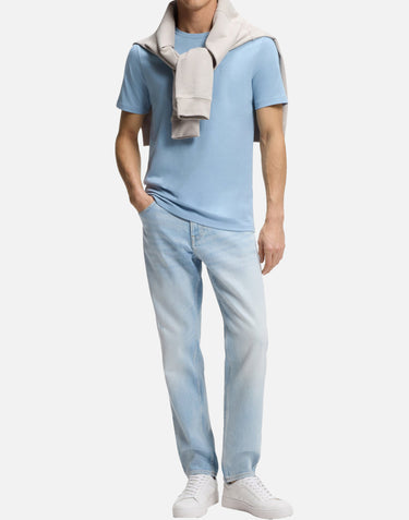 BOSS T-shirt "Tales" Light Blue Uomo 