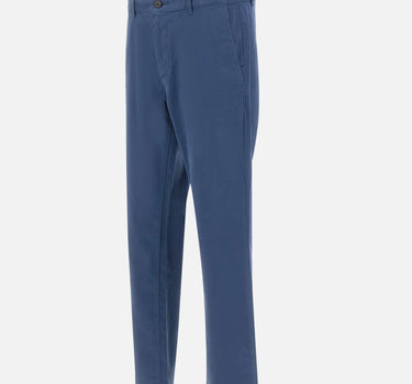 BOSS Pantaloni "Chino Slim" BLUE Uomo 