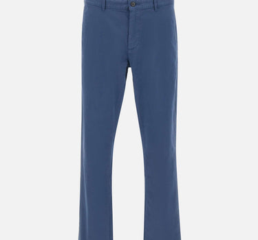 BOSS Pantaloni "Chino Slim" BLUE Uomo 