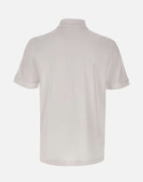 BOSS Polo in cotone interlock WHITE Uomo 
