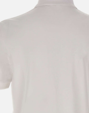 BOSS Polo in cotone interlock WHITE Uomo 