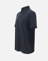 BOSS Polo in cotone interlock BLUE Uomo 