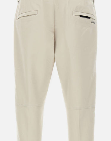 BOSS Pantaloni "Commuter-Slim" BEIGE Uomo 