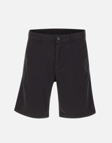 BOSS Bermuda slim fit in twill BLACK Uomo 