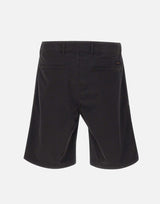 BOSS Bermuda slim fit in twill BLACK Uomo 