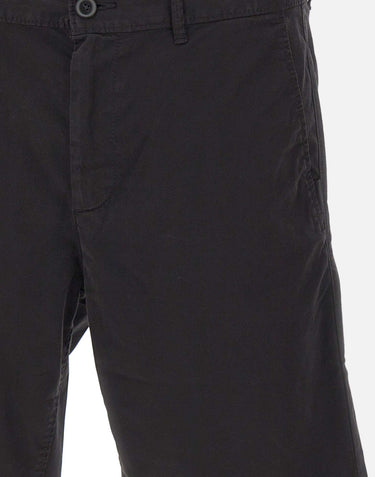 BOSS Bermuda slim fit in twill BLACK Uomo 
