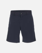 BOSS Bermuda slim fit in twill BLUE Uomo 