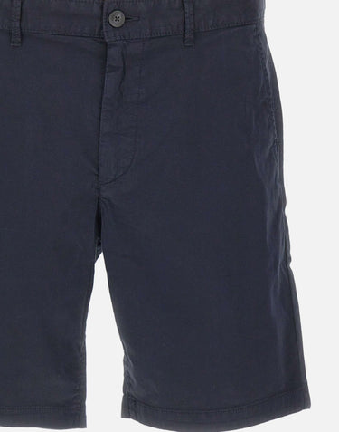 BOSS Bermuda slim fit in twill BLUE Uomo 