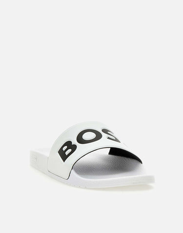 BOSS Ciabatte "Aryeh" WHITE Uomo 