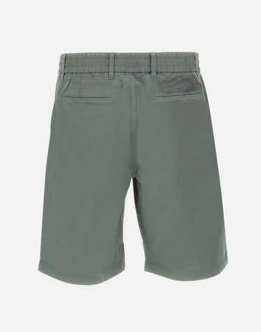 BOSS Shorts in cotone stretch GREEN Uomo 