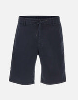 BOSS Shorts in cotone stretch BLUE Uomo 