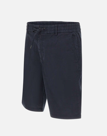 BOSS Shorts in cotone stretch BLUE Uomo 