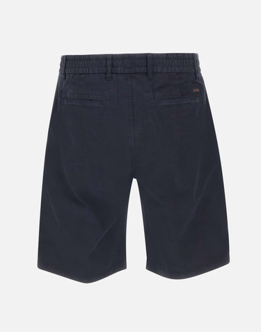 BOSS Shorts in cotone stretch BLUE Uomo 