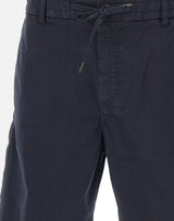 BOSS Shorts in cotone stretch BLUE Uomo 