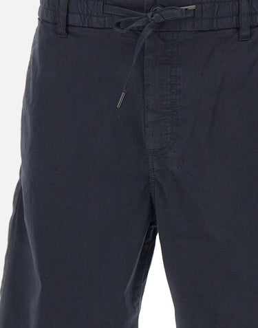 BOSS Shorts in cotone stretch BLUE Uomo 