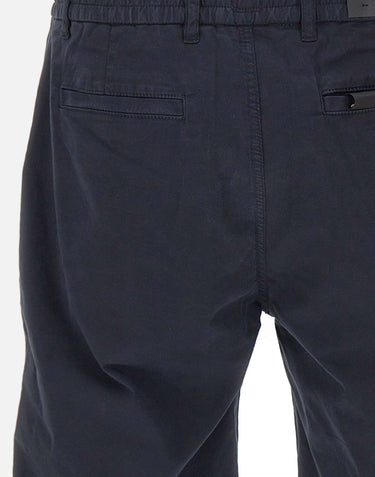 BOSS Shorts in cotone stretch BLUE Uomo 