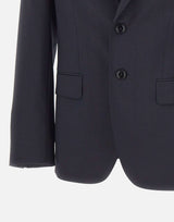 BOSS Blazer in lana vergine BLUE Uomo 
