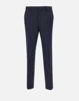 BOSS Pantaloni "H-Genius" in lana rigenerata BLUE Uomo 