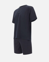 Pigiama in cotone con shorts 50540613 406 BOSS 