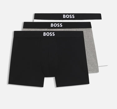 BOSS Set 3 boxer in cotone stretch MULTICOLOR Uomo 