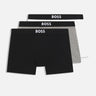 Set 3 boxer in cotone stretch 50544263 999 BOSS 