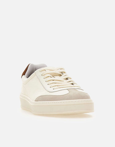 BOSS Sneakers "Zarek_Tenn" WHITE Uomo 