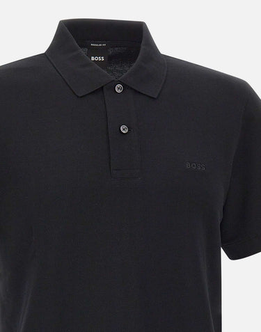 BOSS Polo "Pallas" BLACK Uomo 