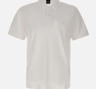 BOSS Polo "Pallas" WHITE Uomo 