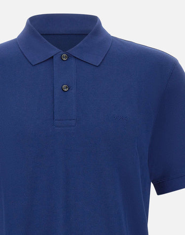 BOSS Polo "Pallas" BLUE Uomo 