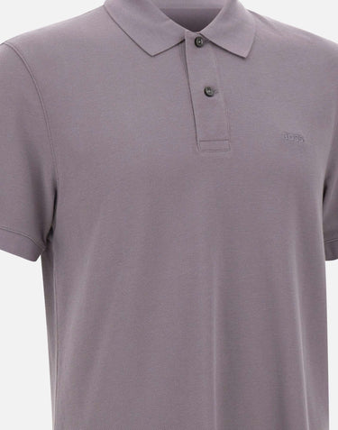 BOSS Polo "Pallas" PURPLE Uomo 