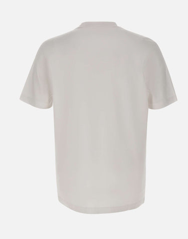 BOSS T-shirt in cotone interlock WHITE Uomo 