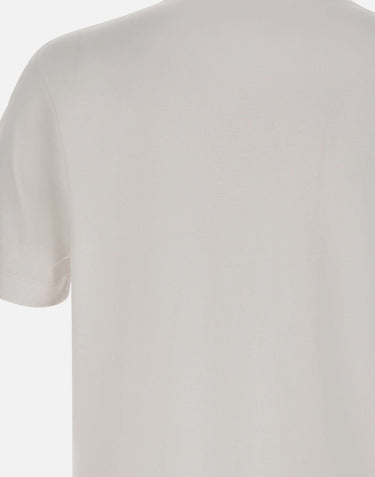 BOSS T-shirt in cotone interlock WHITE Uomo 