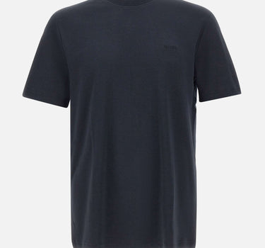 BOSS T-shirt in cotone interlock BLUE Uomo 