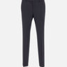 BOSS Pantaloni slim fit in misto lana BLUE Uomo 
