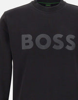 BOSS Felpa "Salbo" BLACK Uomo 