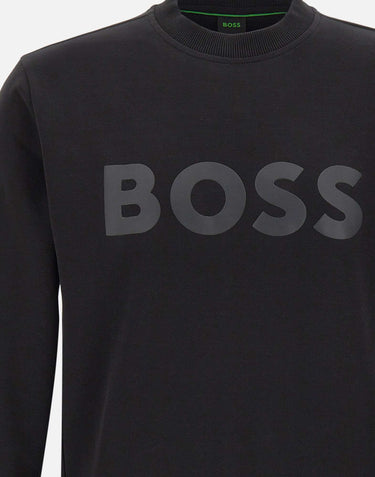 BOSS Felpa "Salbo" BLACK Uomo 