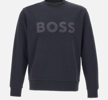 BOSS Felpa "Salbo" BLUE Uomo 