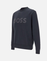 BOSS Felpa "Salbo" BLUE Uomo 