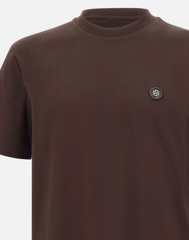 T-shirt con monogramma Double B 50555844 207 BOSS 