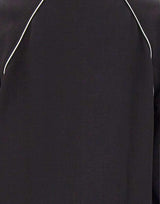 BOSS Tuta sportiva in misto cotone con profili a contrasto BLACK Uomo 