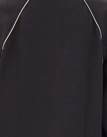 BOSS Tuta sportiva in misto cotone con profili a contrasto BLACK Uomo 