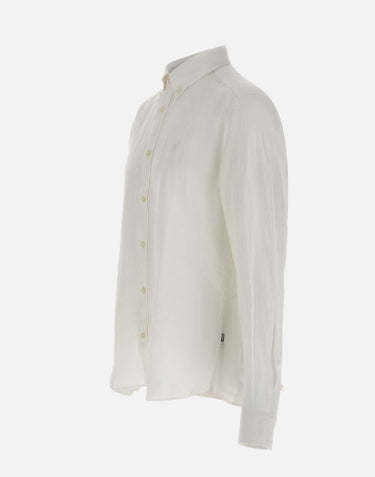 BOSS Camicia "H-Liam" WHITE Uomo 
