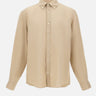 BOSS Camicia "H-Liam" BEIGE Uomo 
