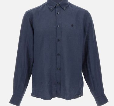 BOSS Camicia "H-Liam" BLUE Uomo 