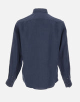 BOSS Camicia "H-Liam" BLUE Uomo 