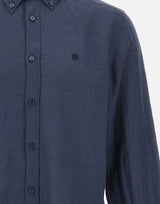 BOSS Camicia "H-Liam" BLUE Uomo 