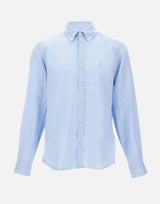 BOSS Camicia "H-Liam" Light Blue Uomo 