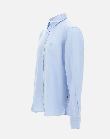 BOSS Camicia "H-Liam" Light Blue Uomo 